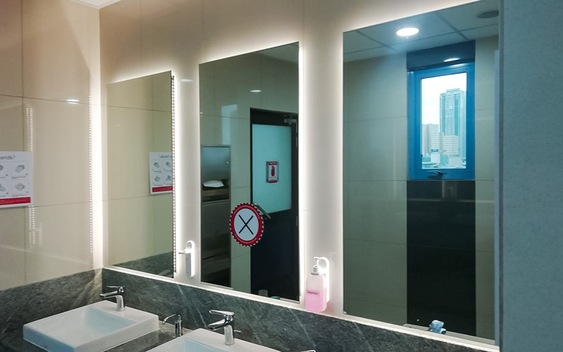 bathroom mirrors project hsbc